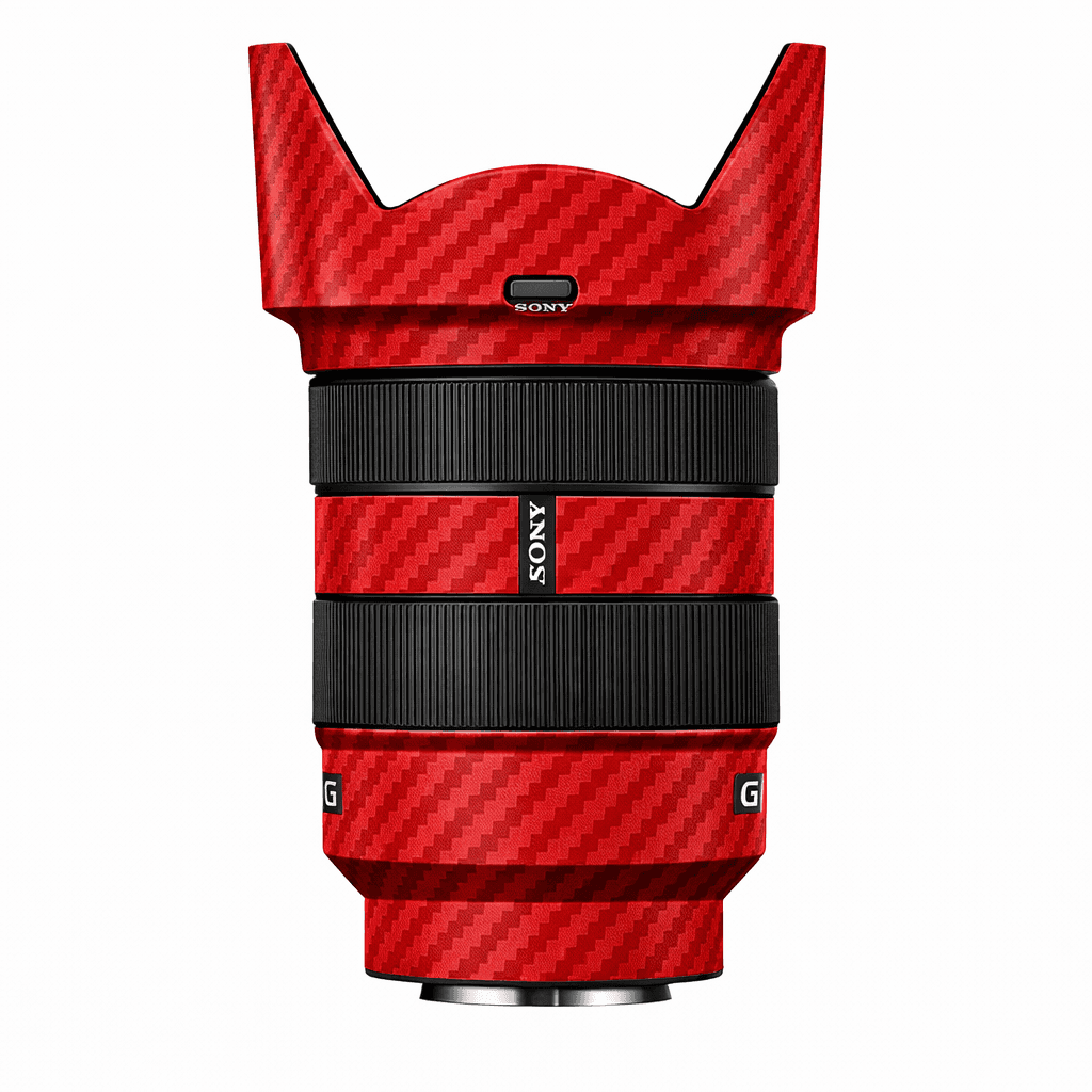 Red Carbon Fiber - View 1