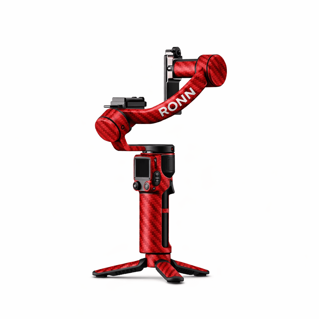 Red Carbon Fiber - View 1